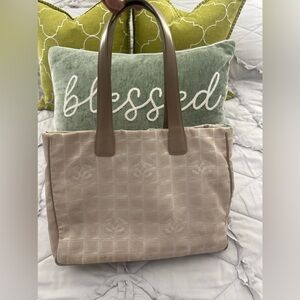 Authentic CHANEL Travel Line Tote